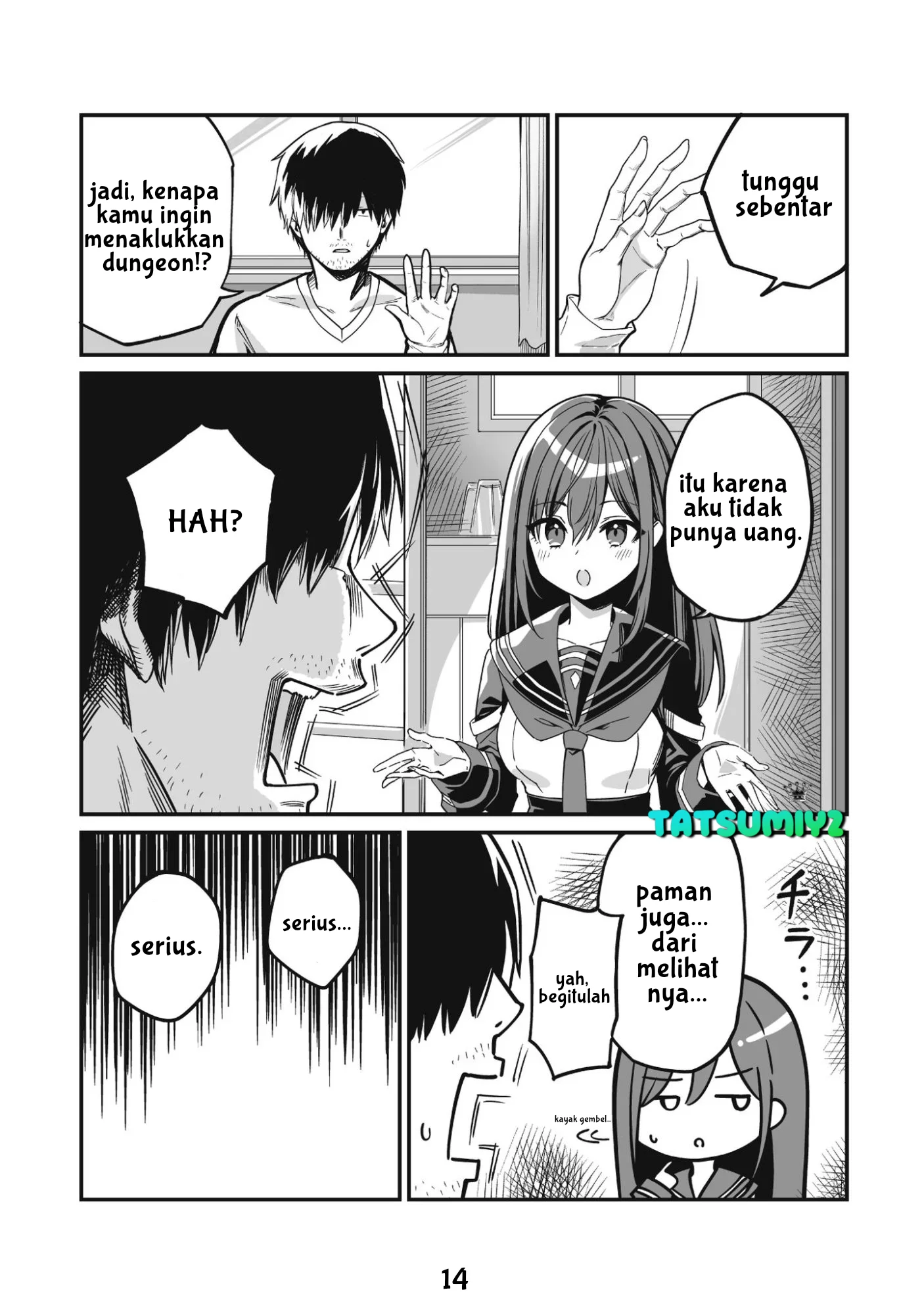 Saenai Ossan, Jitsu wa Saikyou Chapter 1 Gambar 17