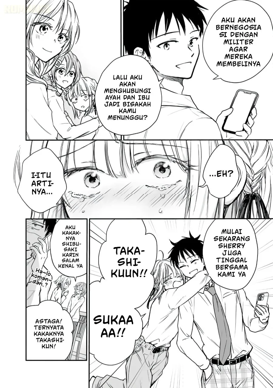 Senchi Kara Kaette kita Takashi-kun. Futsuu ni Koukou Seikatsu wo Okuritai Chapter 7 Gambar 13