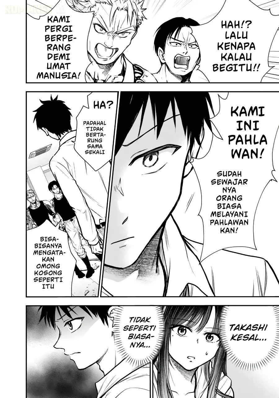 Senchi Kara Kaette kita Takashi-kun. Futsuu ni Koukou Seikatsu wo Okuritai Chapter 8 Gambar 13
