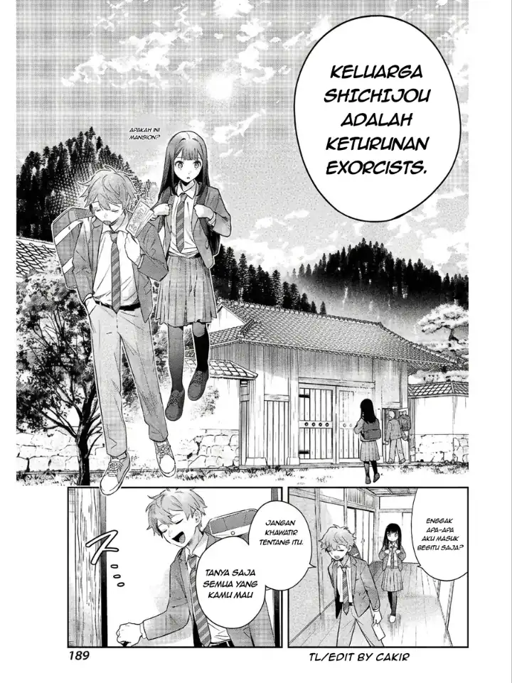 Shichijou-ke no Ito Tsukai ~ Futsuu ni Ikitai Tensai Jutsusha, Oshikake Deshi to Youkai Taiji Hajimemasu ~ Chapter 1 Gambar 21