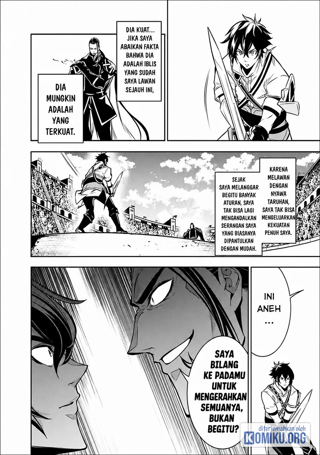 Shijou Saikyou no Mahou Kenshi, F Rank Boukensha ni Tensei Suru Chapter 154 Gambar 8