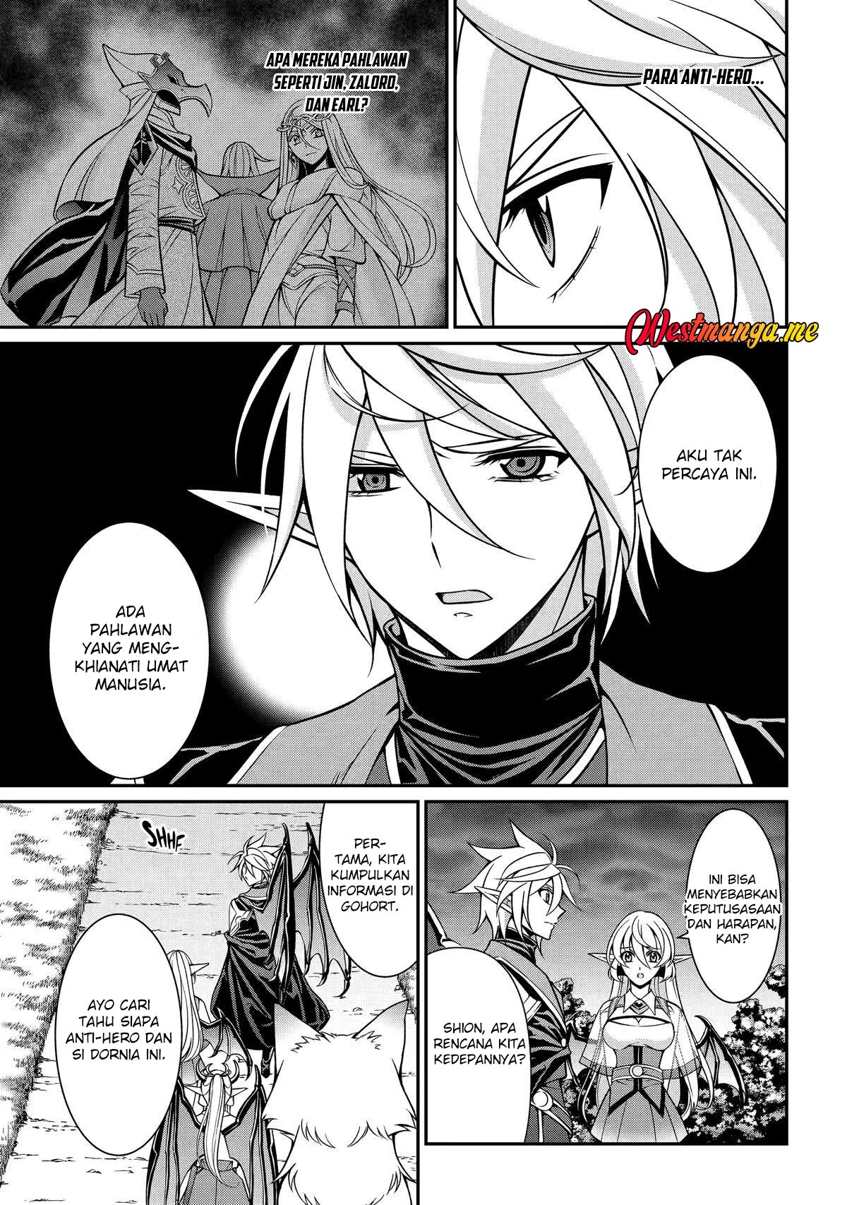 Shikkoku tsukai no saikyo yusha nakama zen’in ni uragira retanode saikyo no mamono Chapter 97 Gambar 13