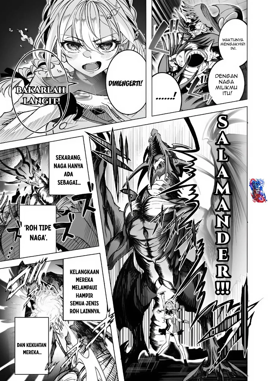 Shin no Jitsuryoku wo Kakushiteiru to Omowareteru Seireishi, Jitsuwa Itsumo Meccha Honki de Tatakattemasu Chapter 5 Gambar 13