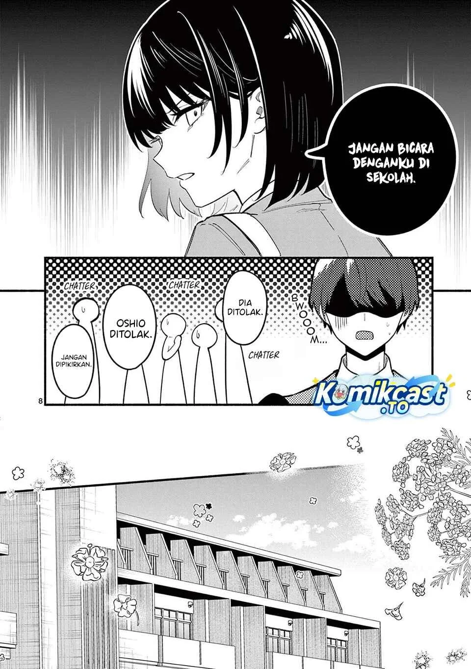 Shiotaiou no Sato-san ga Ore ni dake Amai Chapter 81 Gambar 8