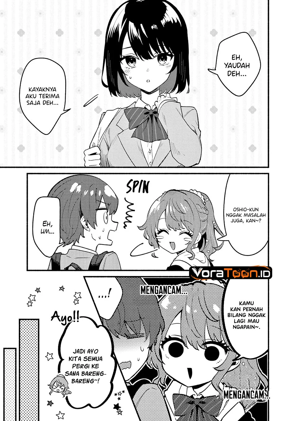 Shiotaiou no Sato-san ga Ore ni dake Amai Chapter 90 Gambar 8