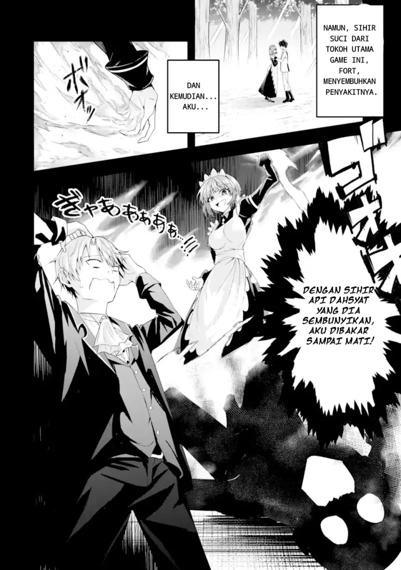 Shokei Flag No Akuyaku Kizoku Ni Tensei Shitaga, Shinitakunainode Yami Maho Wo Kiwamete Heroine Tachi Wo Sukuimasu Byojakuna Heroine Wo Care Shitara Naze Ka Ore Ga Dekiai Sareta Ken Chapter 1.1 Gambar 13
