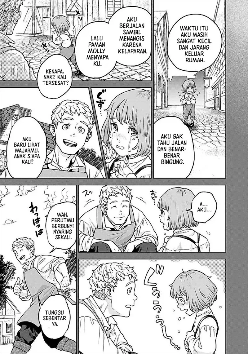 Shounin Reijou Agnes Henkyou ni Tsuihou Sareta Akuyaku Reijou wa Shousai o Hakki Shi Nariagaru Chapter 4.1 Gambar 8