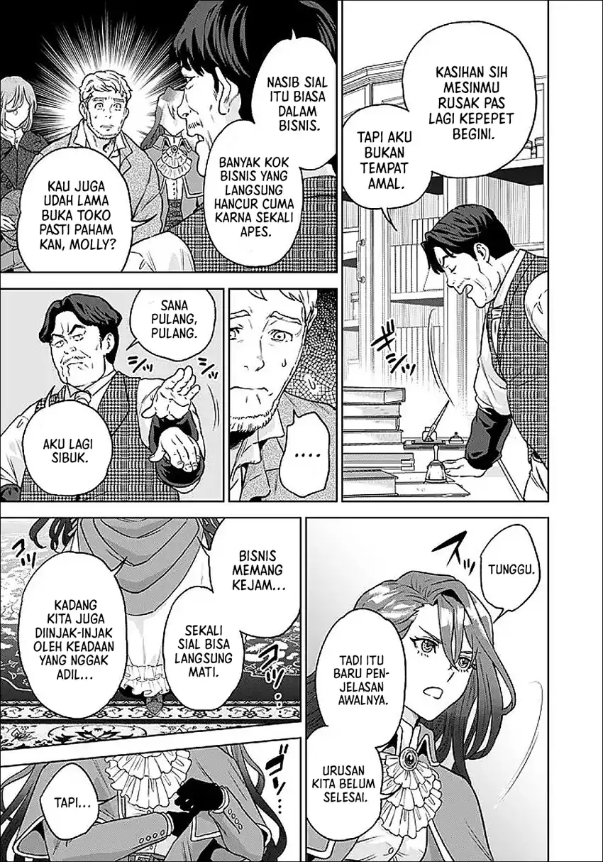 Shounin Reijou Agnes Henkyou ni Tsuihou Sareta Akuyaku Reijou wa Shousai o Hakki Shi Nariagaru Chapter 5.1 Gambar 8