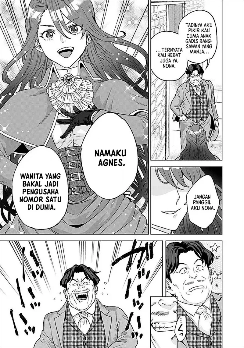 Shounin Reijou Agnes Henkyou ni Tsuihou Sareta Akuyaku Reijou wa Shousai o Hakki Shi Nariagaru Chapter 5.2 Gambar 8