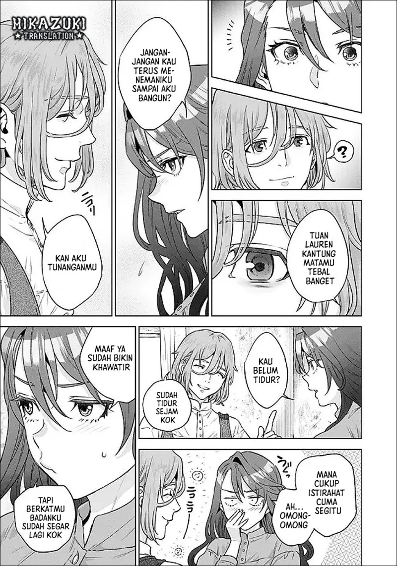 Shounin Reijou Agnes Henkyou ni Tsuihou Sareta Akuyaku Reijou wa Shousai o Hakki Shi Nariagaru Chapter 6.1 Gambar 8