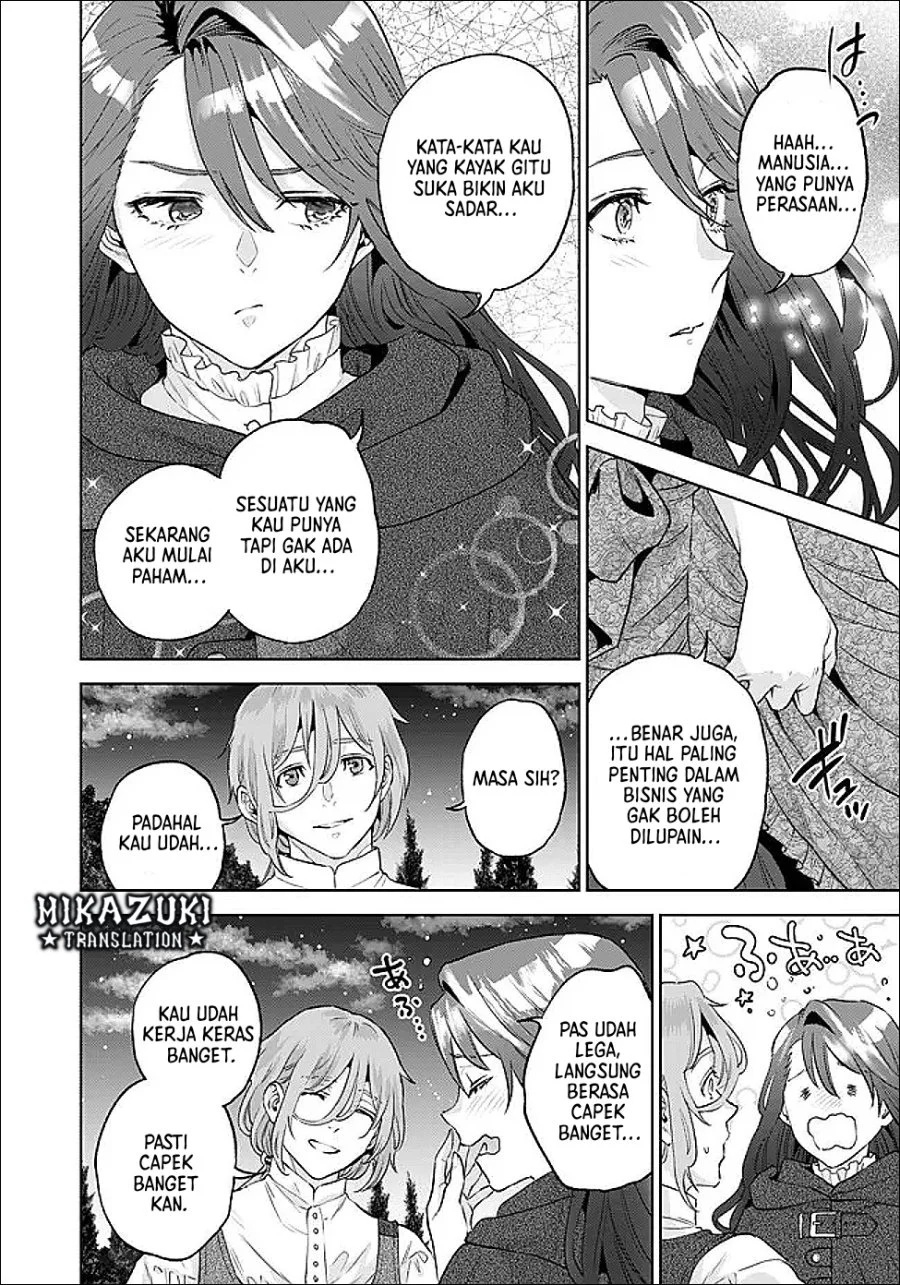 Shounin Reijou Agnes Henkyou ni Tsuihou Sareta Akuyaku Reijou wa Shousai o Hakki Shi Nariagaru Chapter 7.3 Gambar 8