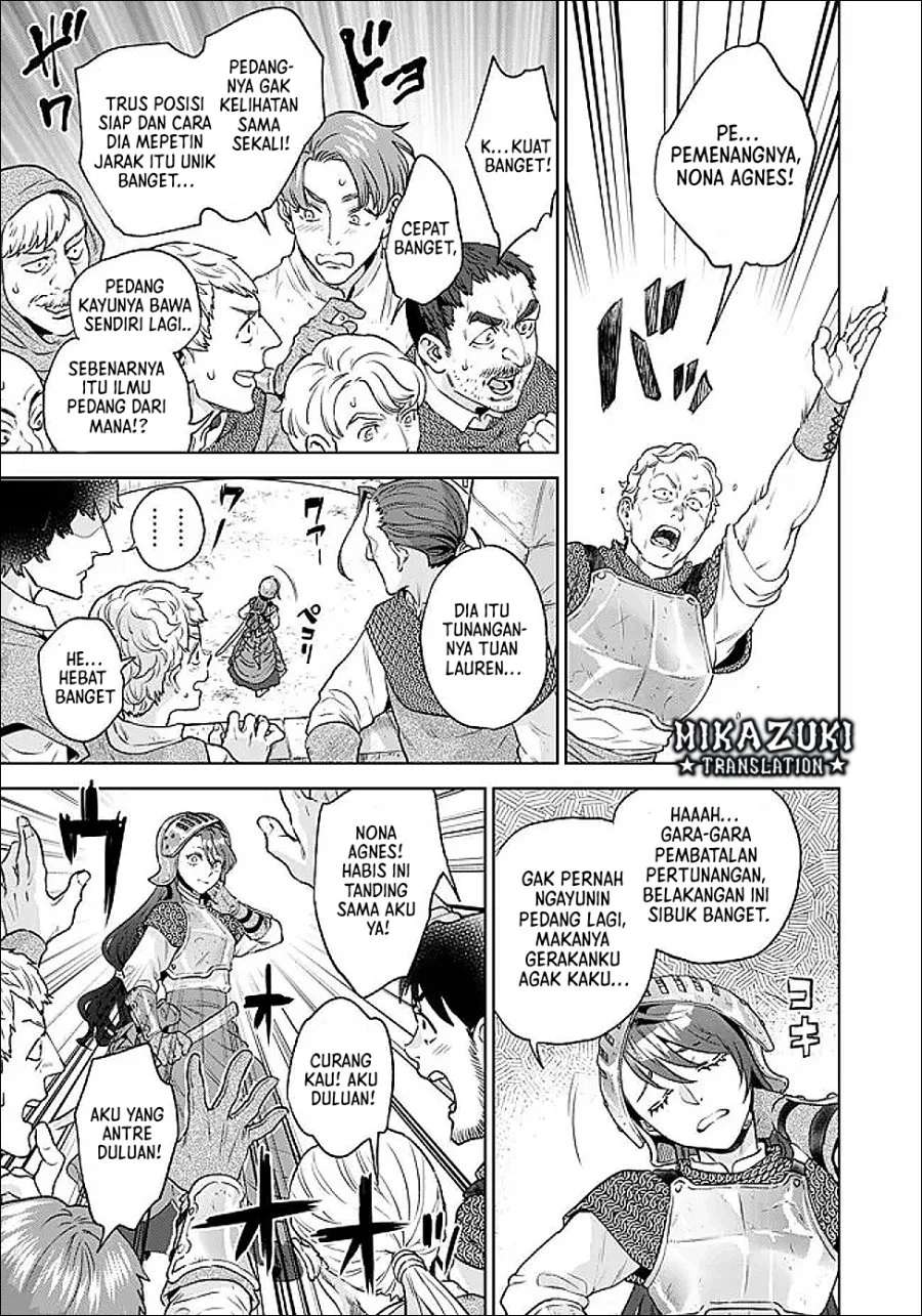 Shounin Reijou Agnes Henkyou ni Tsuihou Sareta Akuyaku Reijou wa Shousai o Hakki Shi Nariagaru Chapter 8 Gambar 10