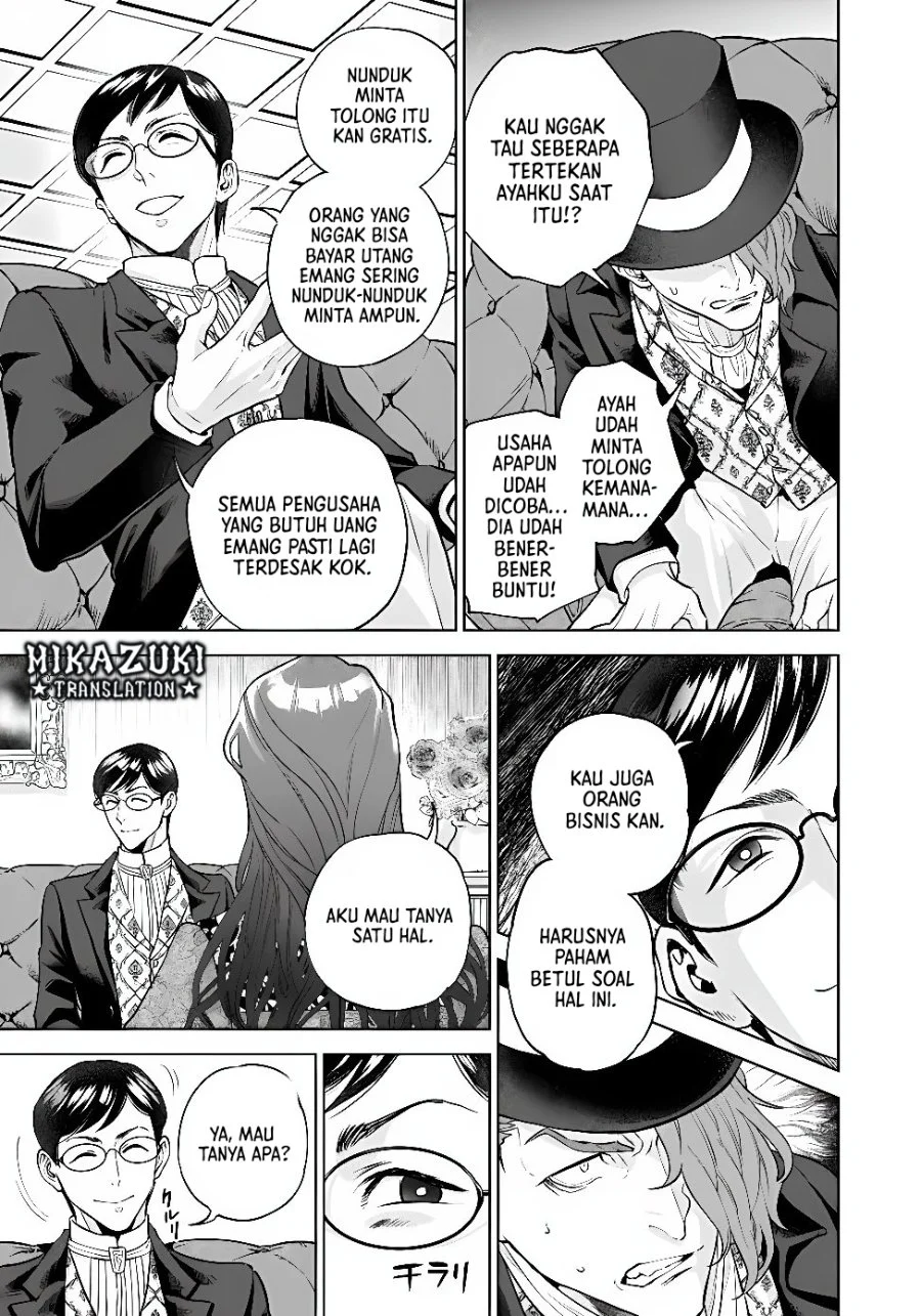 Shounin Reijou Agnes Henkyou ni Tsuihou Sareta Akuyaku Reijou wa Shousai o Hakki Shi Nariagaru Chapter 9.3 Gambar 8