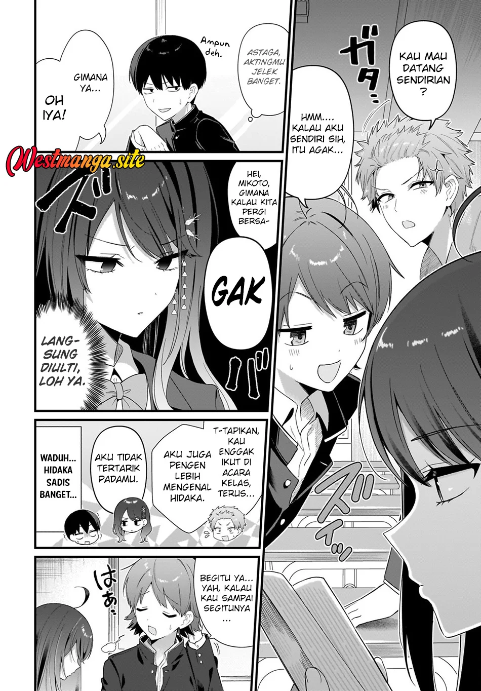 Shujinkou no Osananajimi ga, Wakiyaku no Ore ni Gui Gui Kuru Chapter 4 Gambar 9