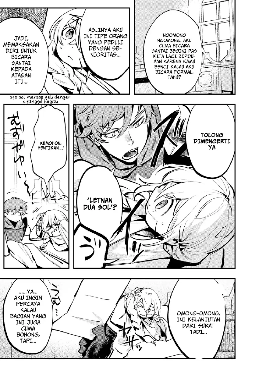 Shura Youjo no Eiyuutan ~Hanpa-sha to Iwa Reta Youhei, Youjo ni Tensei Shite Nariagaru~ Chapter 11 - Halaman 13