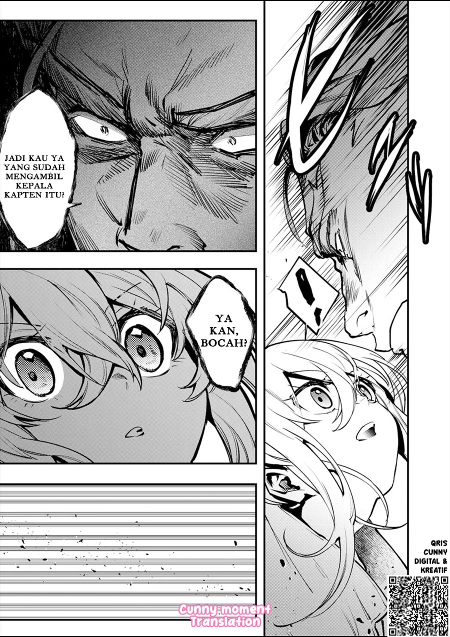 Shura Youjo no Eiyuutan ~Hanpa-sha to Iwa Reta Youhei, Youjo ni Tensei Shite Nariagaru~ Chapter 7 Gambar 14