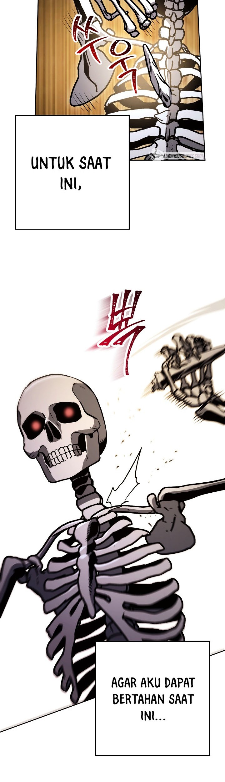 Skeleton Soldier Couldn’t Protect the Dungeon Chapter 210 halaman 24