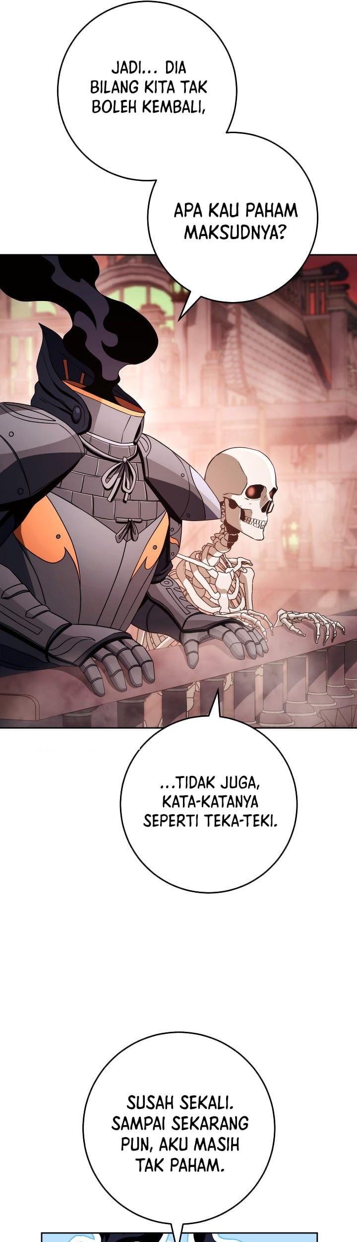 Skeleton Soldier Couldn’t Protect the Dungeon Chapter 218 halaman 21