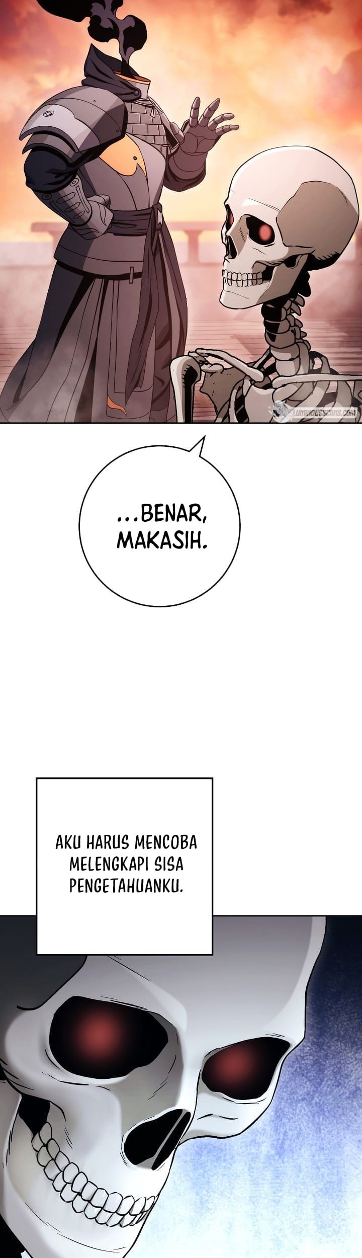 Skeleton Soldier Couldn’t Protect the Dungeon Chapter 218 halaman 23