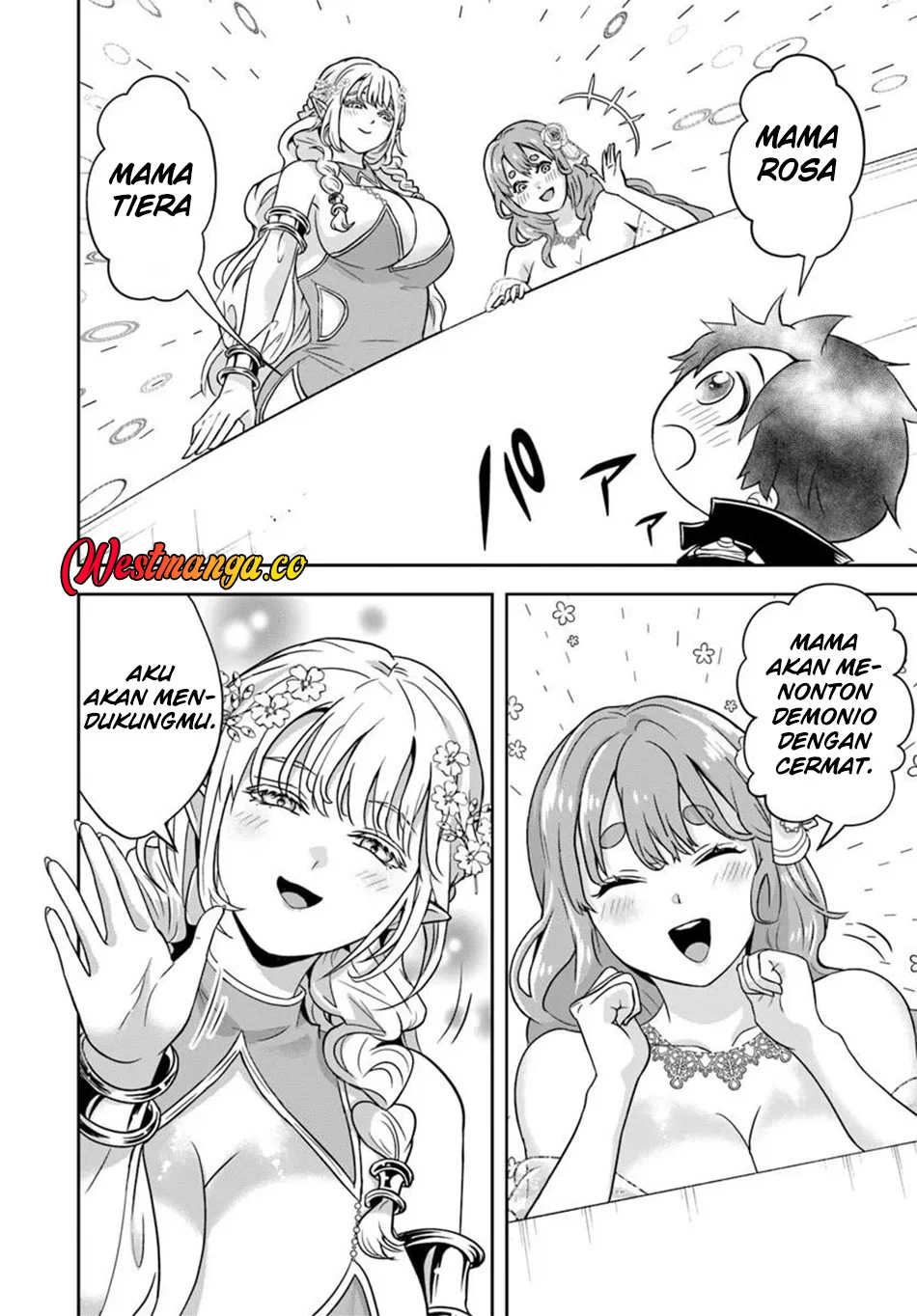 Sono Akuyaku Kizoku, Mama Heroine ga Suki Sugiru ~Shinshi na Doryoku de Saikyou to Nari Fuguu na Oshi Chara Tasukemakuru~ Chapter 40 Gambar 8