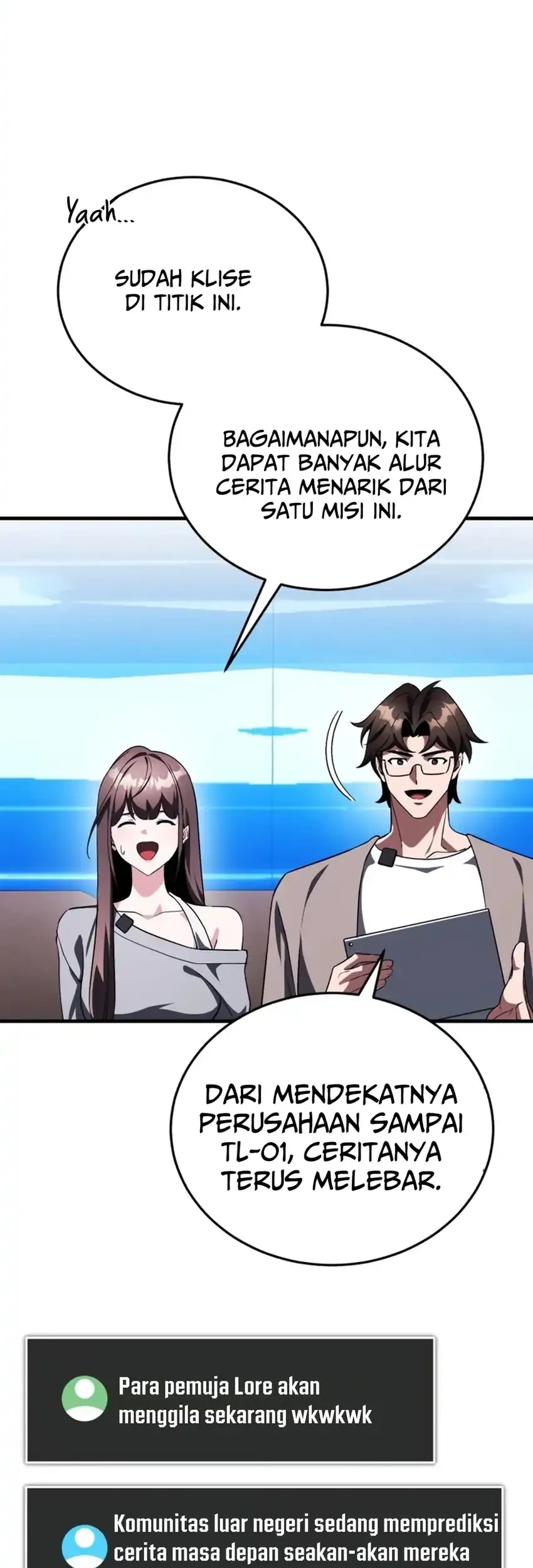 Superhuman Game Broadcast Chapter 21 Gambar 34