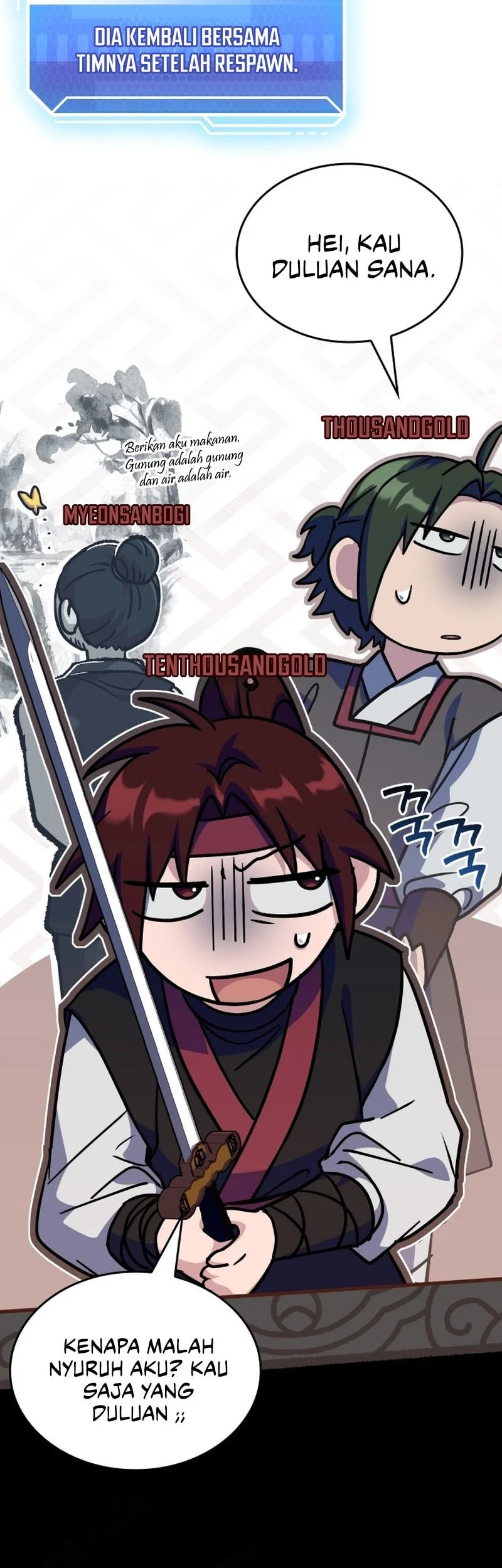 Sword God's Livestream Chapter 36 Gambar 35