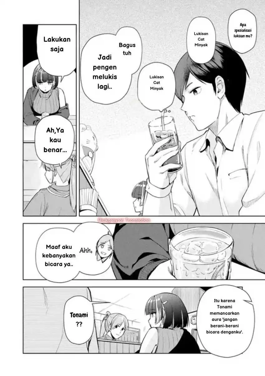 Tachi Nomi Izakaya De Kei Joshidaisei Ga Tonari Ni Kuru Hanashi Chapter 1 Gambar 15