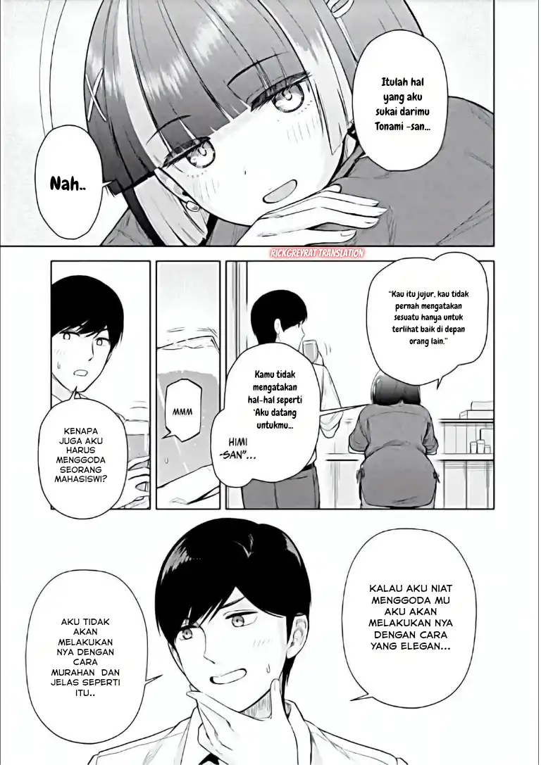 Tachi Nomi Izakaya De Kei Joshidaisei Ga Tonari Ni Kuru Hanashi Chapter 10 Gambar 8