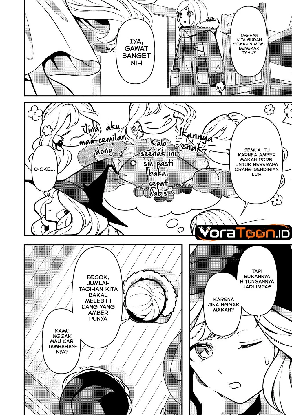Tegami no Majo no Okuri Tabi Chapter 1 Gambar 12