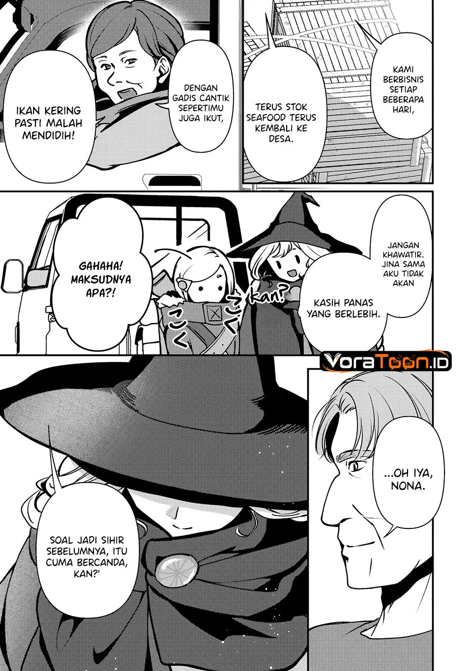 Tegami no Majo no Okuri Tabi Chapter 2 Gambar 14