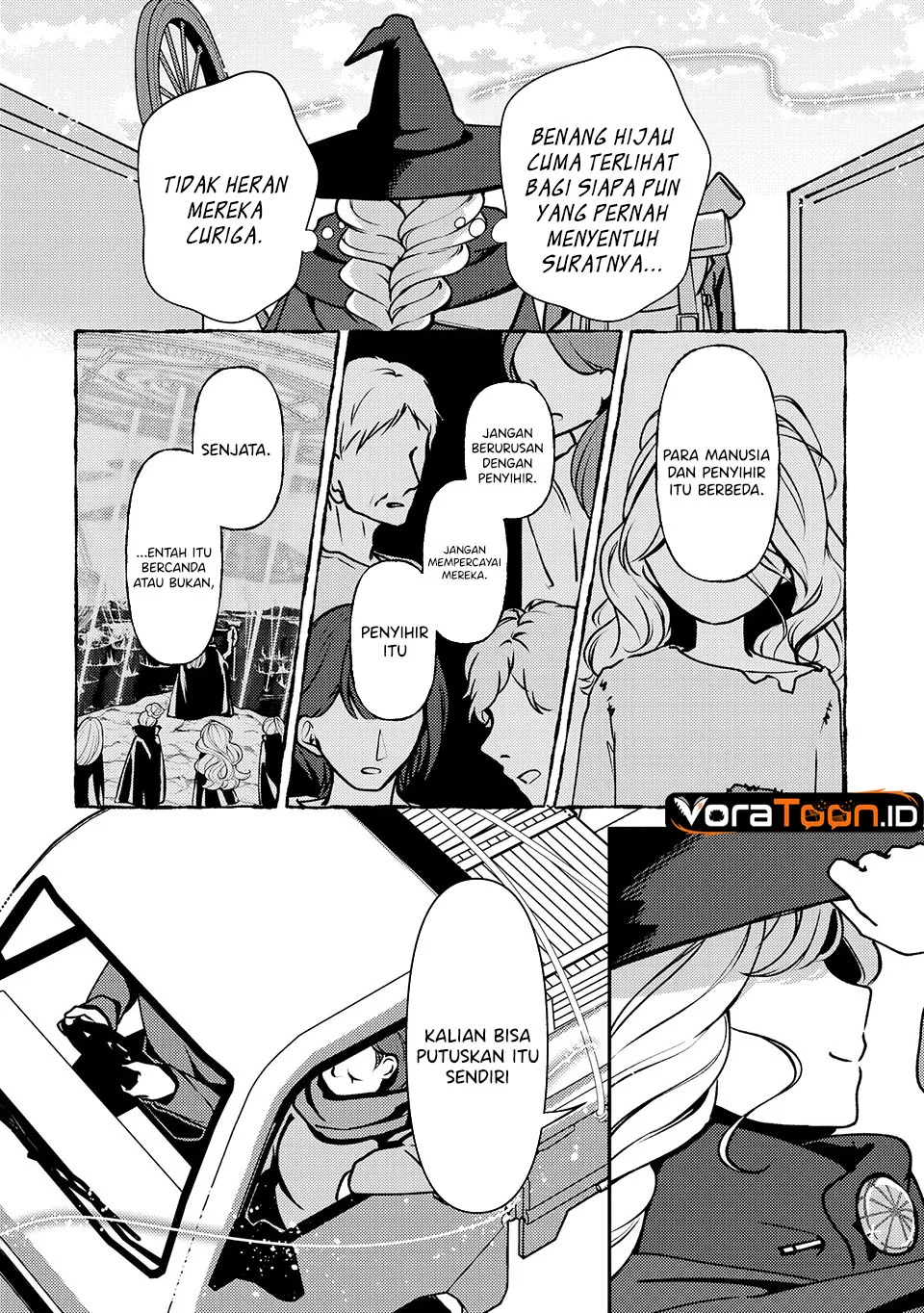 Tegami no Majo no Okuri Tabi Chapter 2 Gambar 15