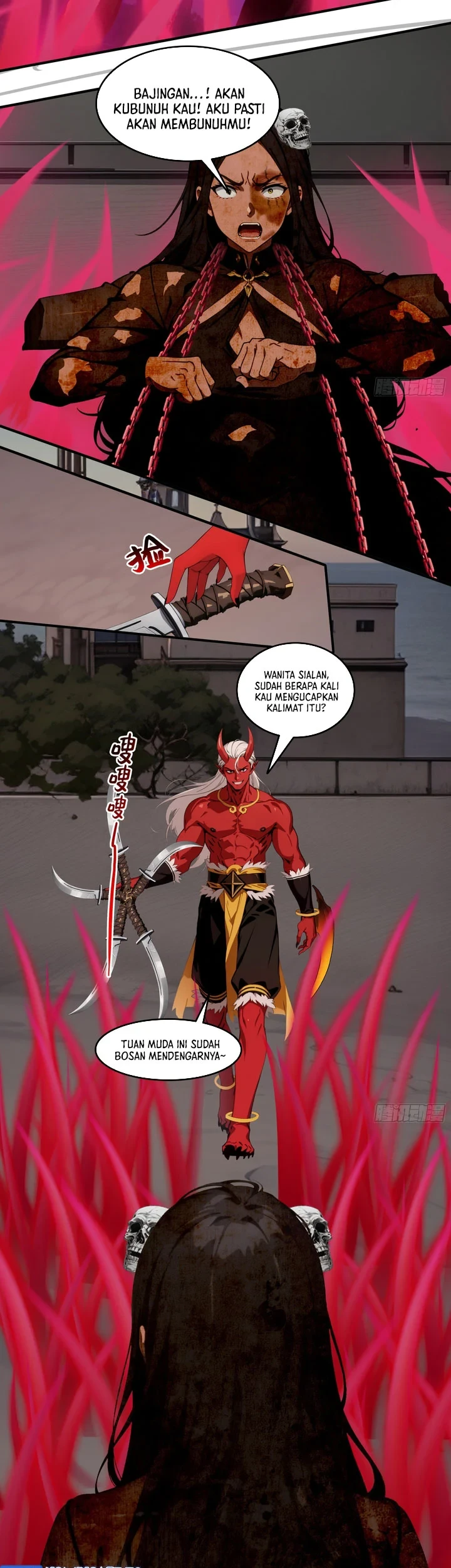 The Evil God Descends, I Own Great Hell Chapter 111 Gambar 10