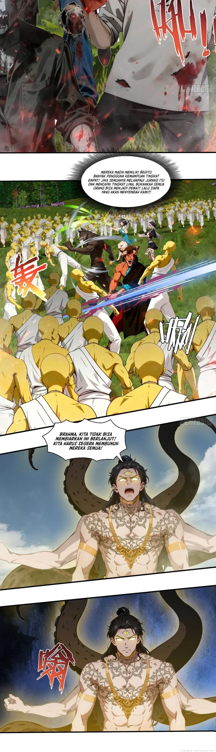 The Evil God Descends, I Own Great Hell Chapter 112 Gambar 10