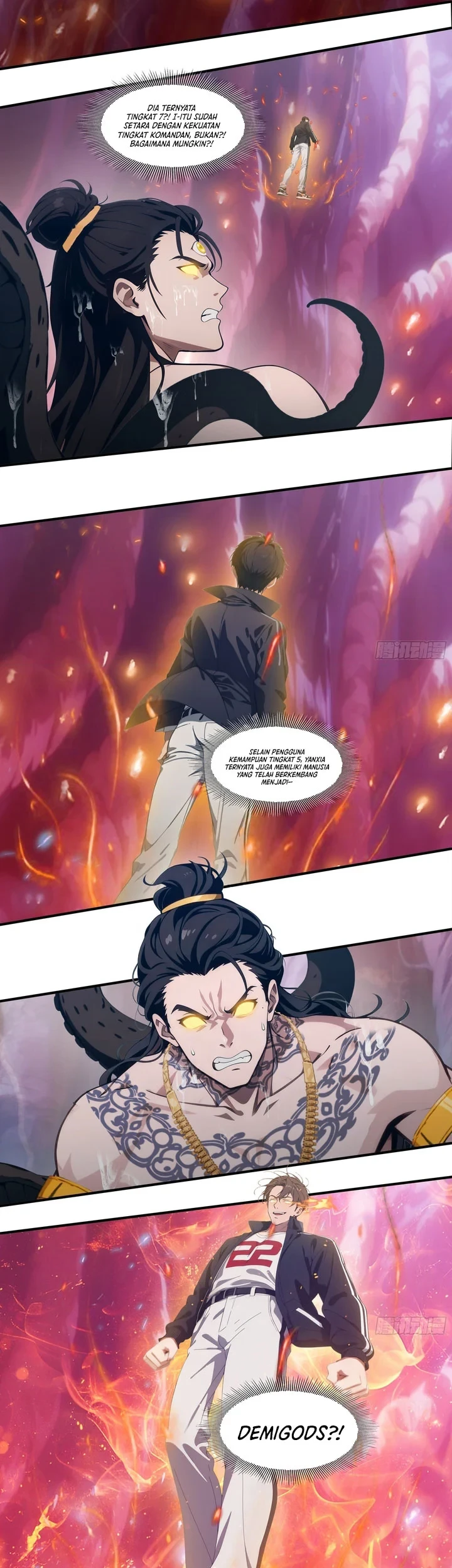 The Evil God Descends, I Own Great Hell Chapter 113 Gambar 8