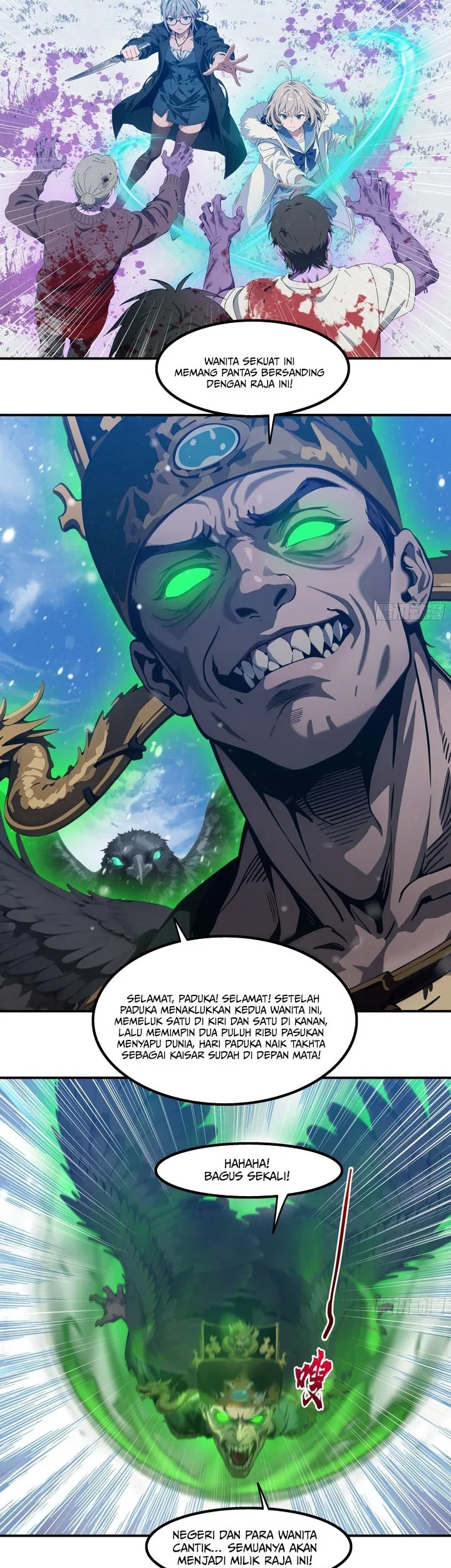 The Evil God Descends, I Own Great Hell Chapter 128 Gambar 8