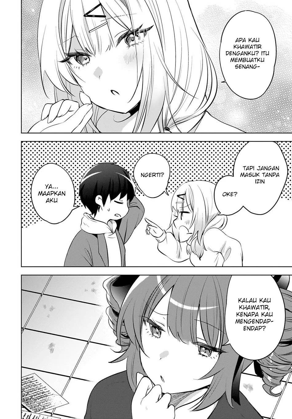 The Gal Sitting Behind Me Likes Me -Maybe I’m Screwed Already- Chapter 27.5 Gambar 8