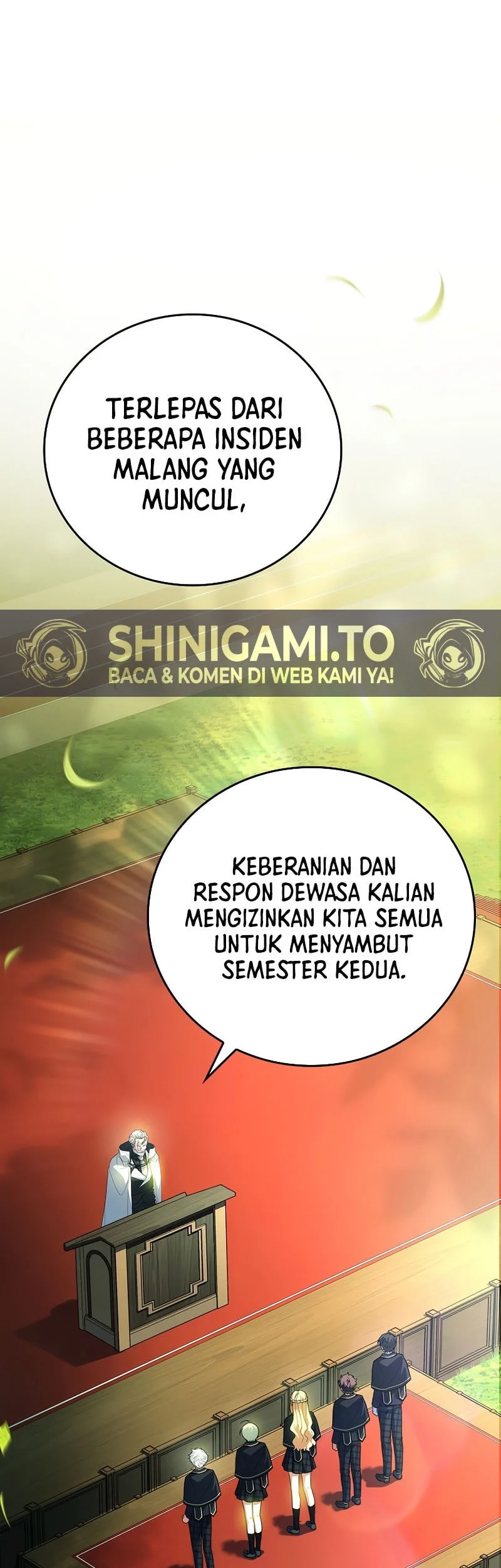 The Legendary Hero Is An Academy Honors Student Chapter 73 Gambar 31