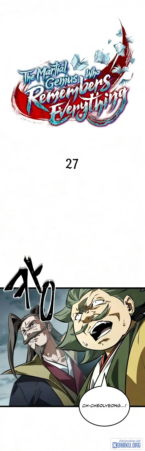 The Martial Genius Who Remembers Everything Chapter 27 Gambar 26