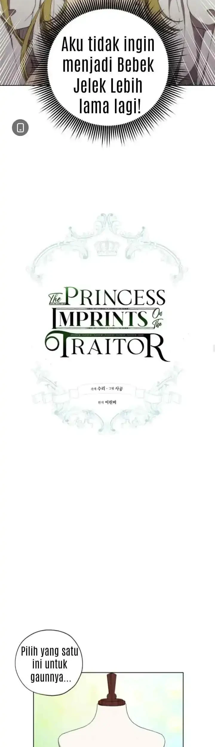 The Princess Imprints A Traitor Chapter 6 Gambar 17