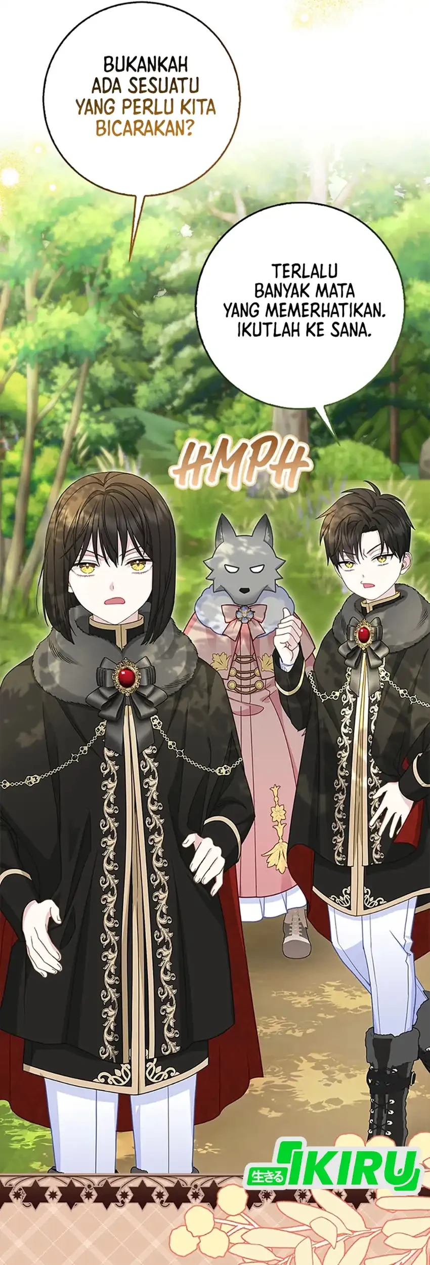 The Snow Leopard Baby of the Black Leopard Family Chapter 47 Gambar 31