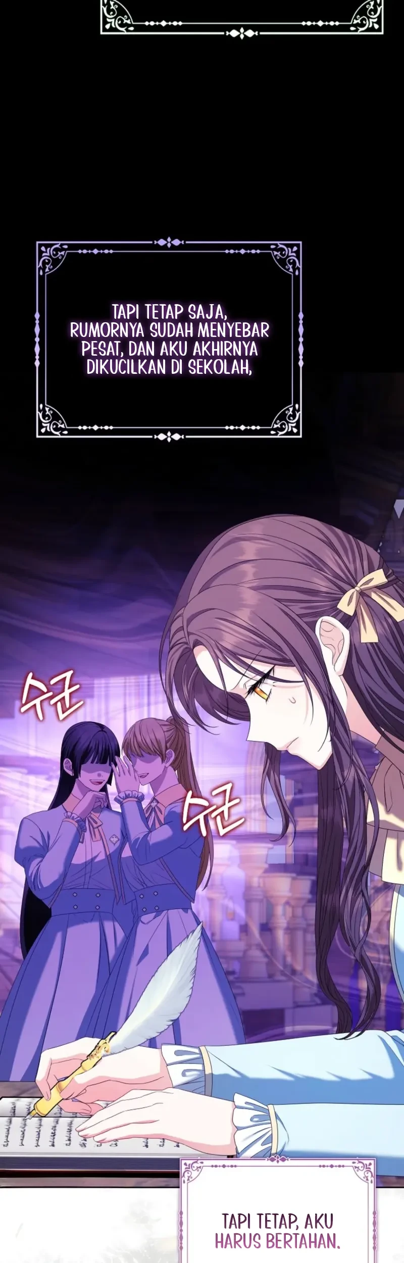The Terminally Ill Lady Fakes a Job with the Villain Family Chapter 1 Gambar 28