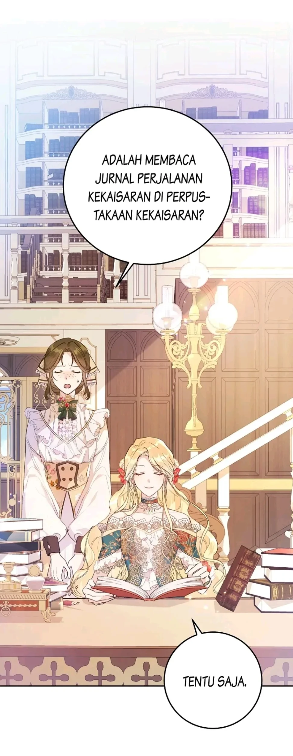 The Villainess Is a Marionette Chapter 18 Gambar 19