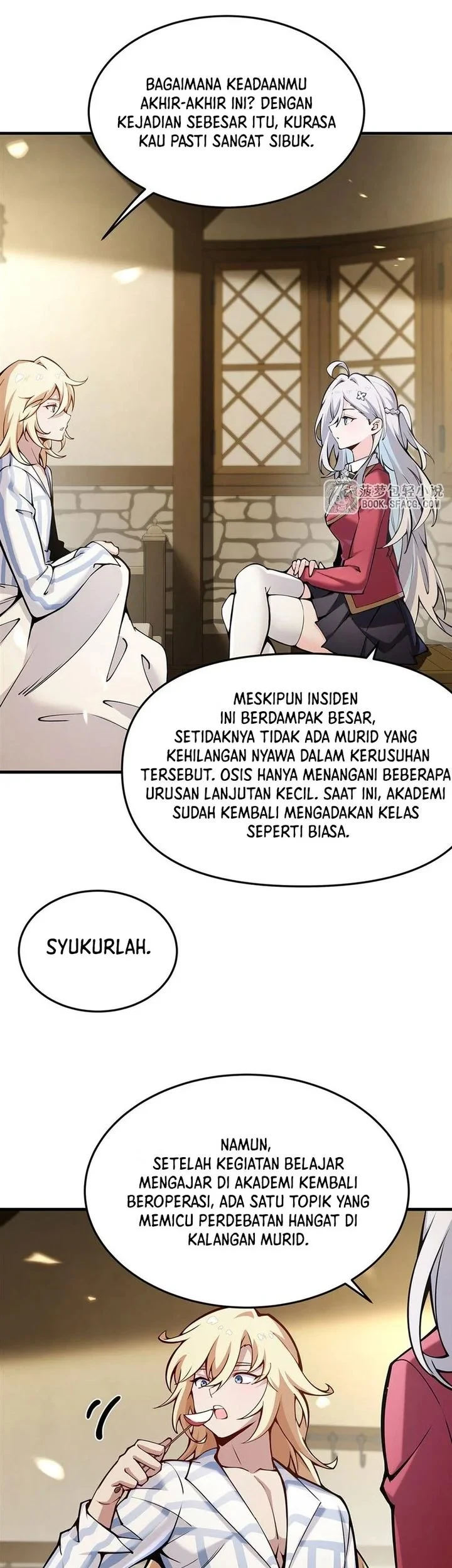 The Yellow-haired Villain in Female Main Character’s Novel wants Happiness Chapter 74 Gambar 14