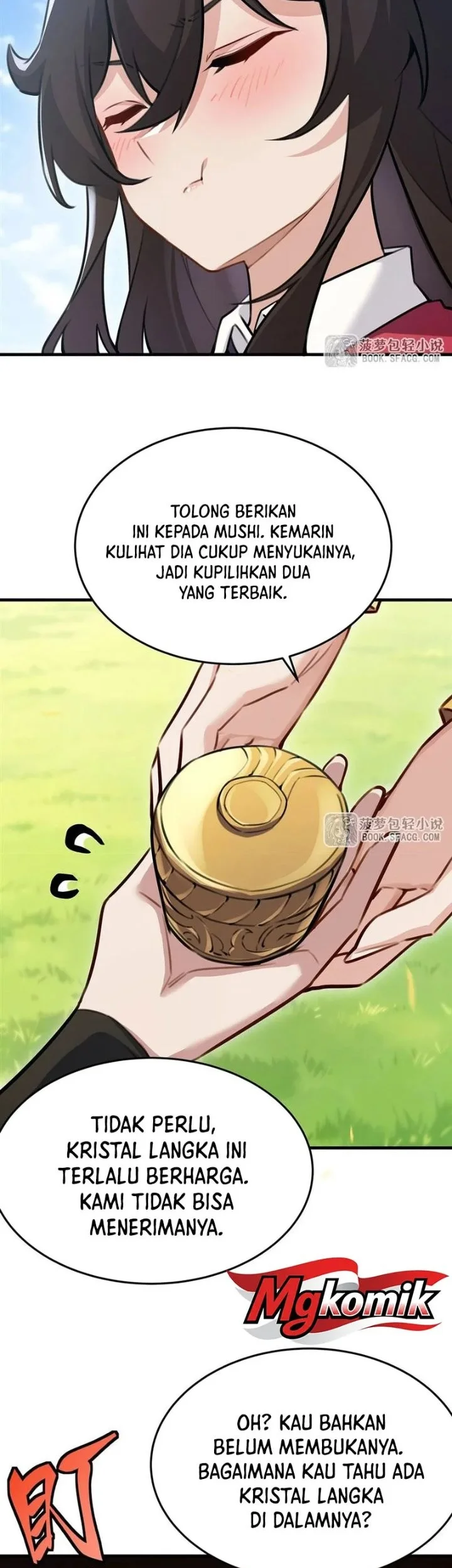 The Yellow-haired Villain in Female Main Character’s Novel wants Happiness Chapter 84 Gambar 15