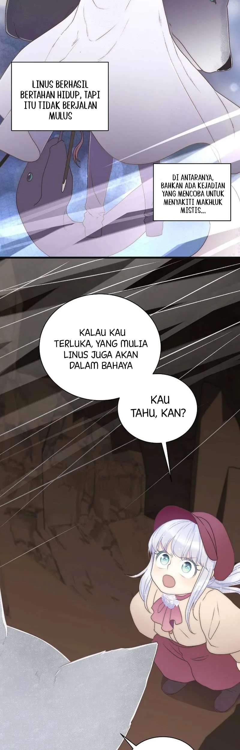 The Youngest Child of the Family Is Preventing the World From Ending Chapter 14 Gambar 23