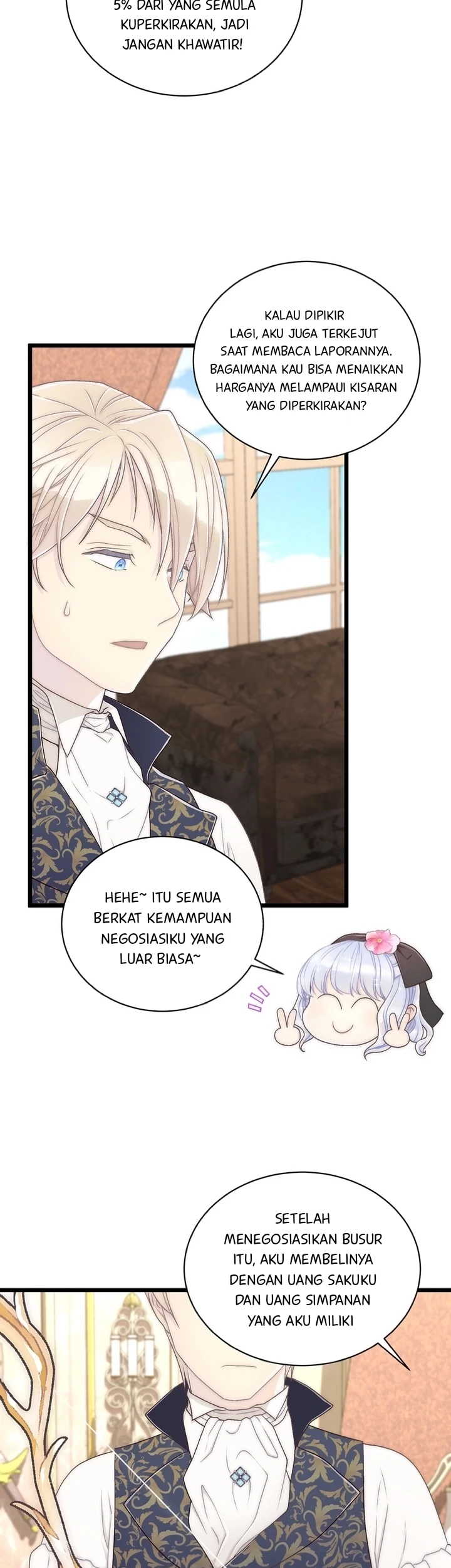 The Youngest Child of the Family Is Preventing the World From Ending Chapter 17 Gambar 17