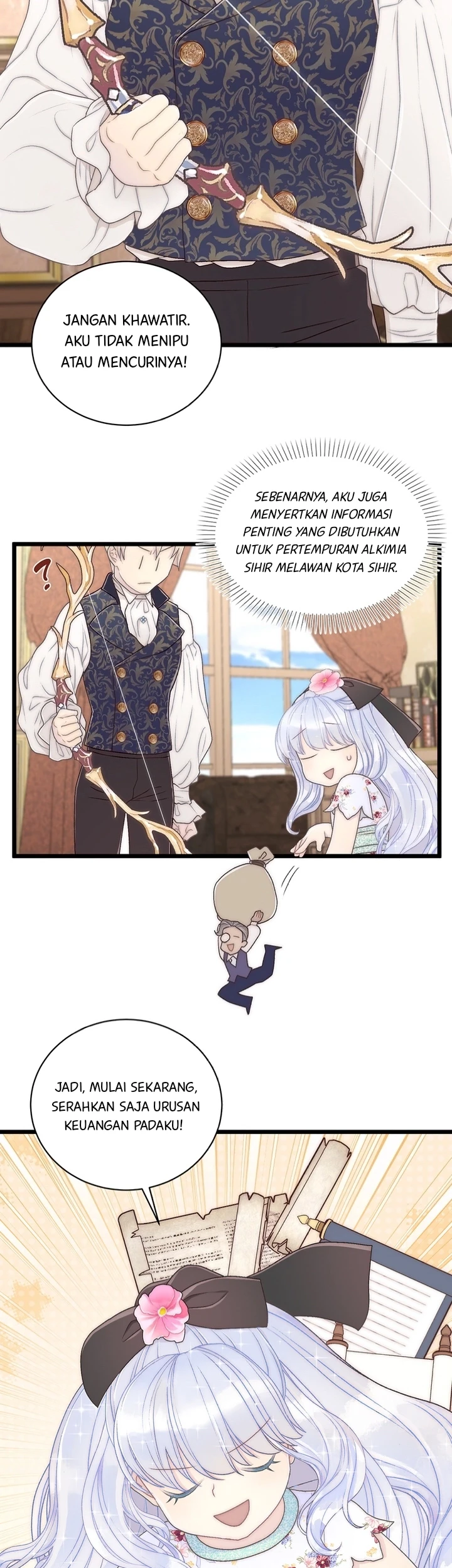 The Youngest Child of the Family Is Preventing the World From Ending Chapter 17 Gambar 18