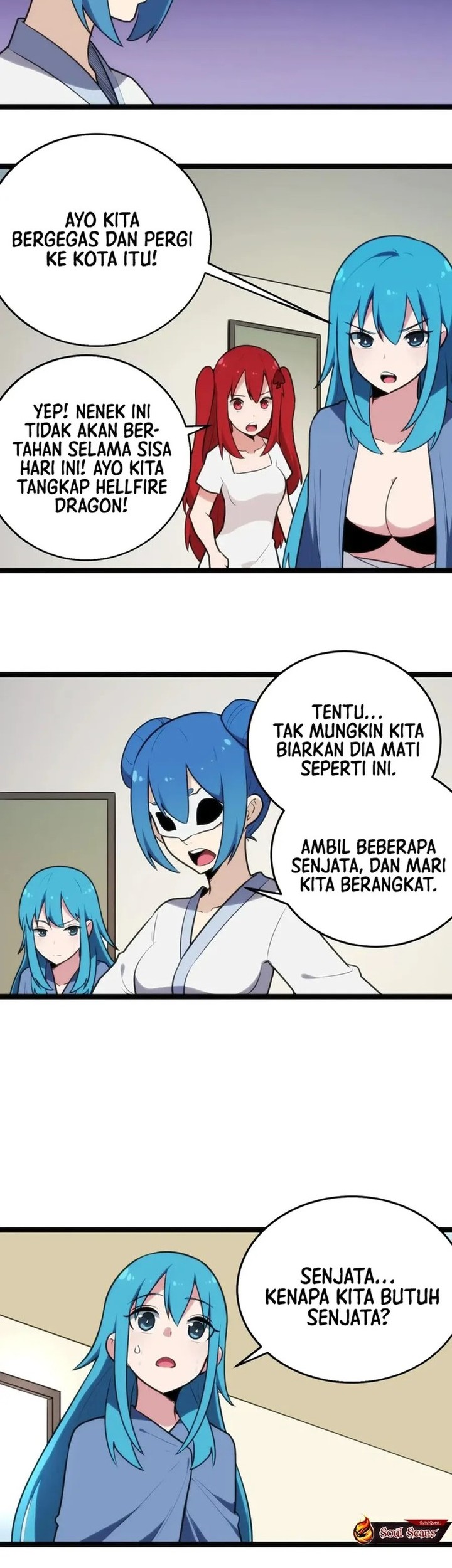This Saint Has A Showdown Chapter 131 halaman 8