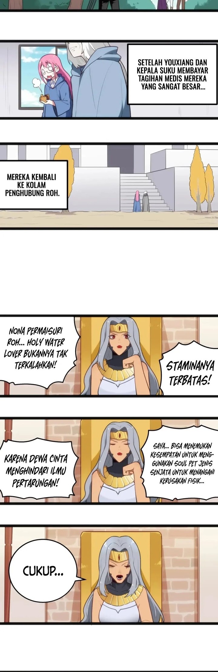 This Saint Has A Showdown Chapter 136 halaman 8