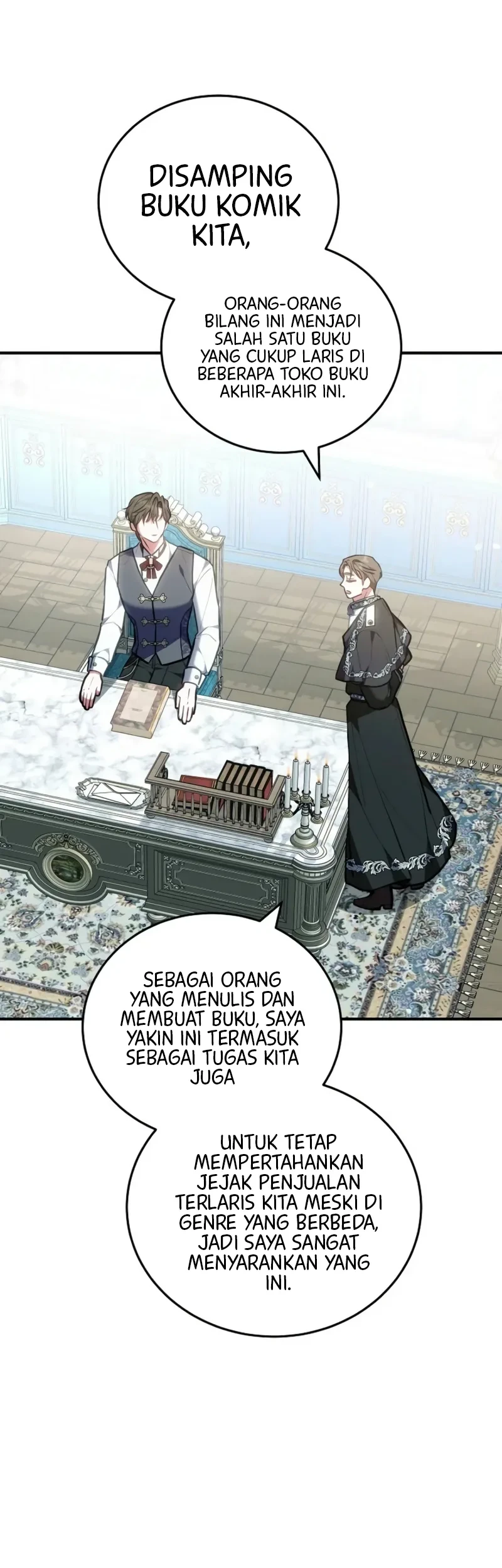 Though I’m a Homebody, I Found Myself in a Dark Captive Genre Chapter 42 Gambar 21